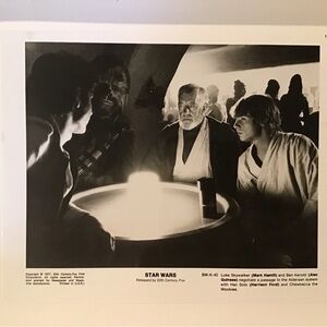 Star Wars A New Hope promo print # SW-K-42.  1977